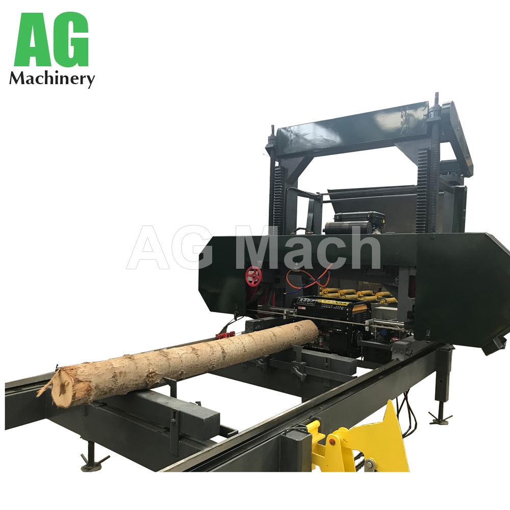 Band saw electric sawmill woodworking machine for cutting precision slice