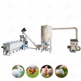 Poultry Feed Machine Cattle Pig Sheep Chicken Animal Feed Pellet Mill Line