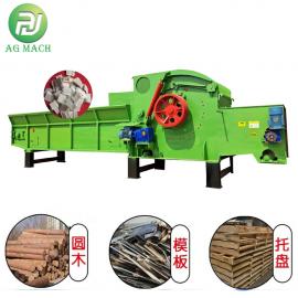 Mobile Integrated Wood Chipper Crusher Large Timber Log Shredder Grinder Machine for Sale