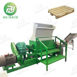 Industrial Waste Wood Pallet Crusher Machine Nail Remove Pallet Chipper Machine 